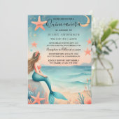 Op het water leven vissen onder het Zee Quinceaner Kaart (Staand voorkant)