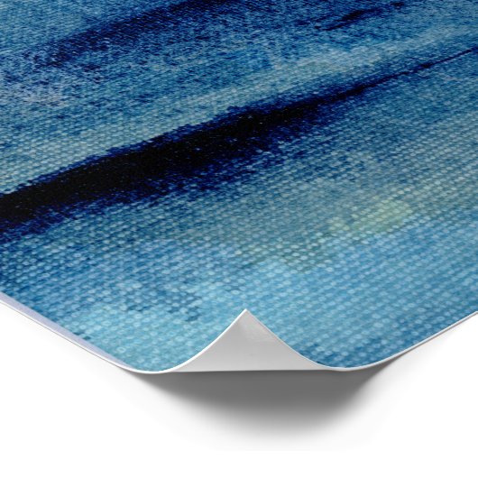 Op het water poster (Hoek)