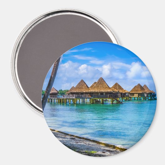 Op het water wonen magneet (Voorkant / Achterkant)