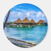 Op het water wonen magneet (Voorkant)