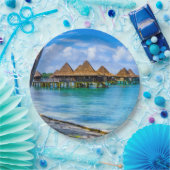 Op het water wonen papieren bordje (Feest)