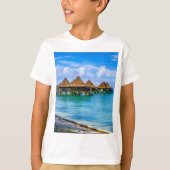 Op het water wonen t-shirt (Voorkant)