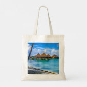 Op het water wonen tote bag (Achterkant)