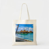 Op het water wonen tote bag (Voorkant)