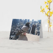 Op het Wenskaart van de Rand Kaart (Gele Bloem)