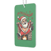 Op het werk Hazard Santa in brand Luchtverfrisser (Links)