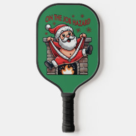 Op het werk Hazard Santa in brand Pickleball Paddle