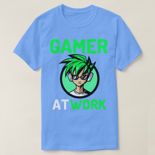 Op het werk t-shirt (Design voorkant)