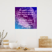 Op het Wings inspirerend poster van Angel (Keuken)