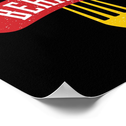 Op het Wurst Behavior Oktoberfest Foodie Poster (Hoek)