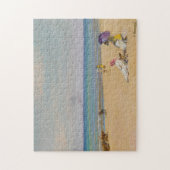 Op het zand | Sir John Lavery Legpuzzel (Verticaal)
