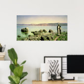 Op het Zee van Galilea, 1888 Poster (Thuiskantoor)