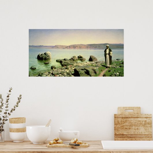 Op het Zee van Galilea, 1888 Poster (Keuken)