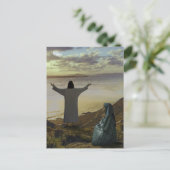 Op het Zee van Galilea Briefkaart (Staand voorkant)