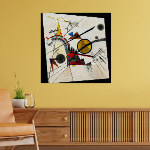 Op het Zwarte Plein door Kandinsky Poster