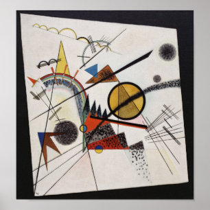 Op het zwarte plein poster