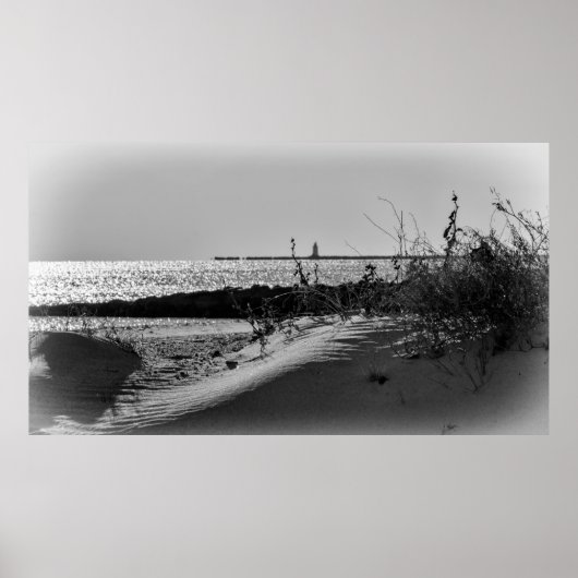 Op het zwarte punt poster (Voorkant)