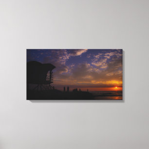 Op Horloge! Canvas Afdruk