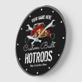 Op hotrods gemonteerde aangepaste tapewisselaars R Grote Klok (Hoek)