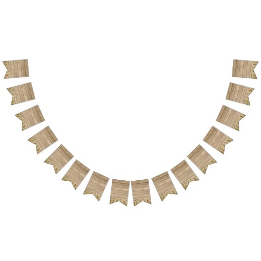 Op houten Rozen beige Vlaggetjes (Alle)