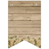 Op houten Rozen beige Vlaggetjes (Tweede vlag)