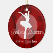 op hun Ornament van keramische stoffen (ballet) (Links)