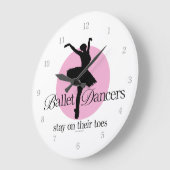 Op hun tenen (ballet) grote klok (Hoek)