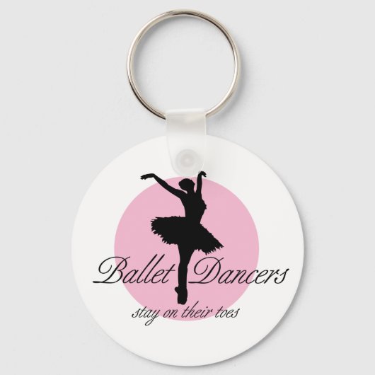 Op hun tenen (ballet) sleutelhanger (Voorkant)