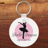 Op hun tenen (ballet) sleutelhanger (Voorkant)