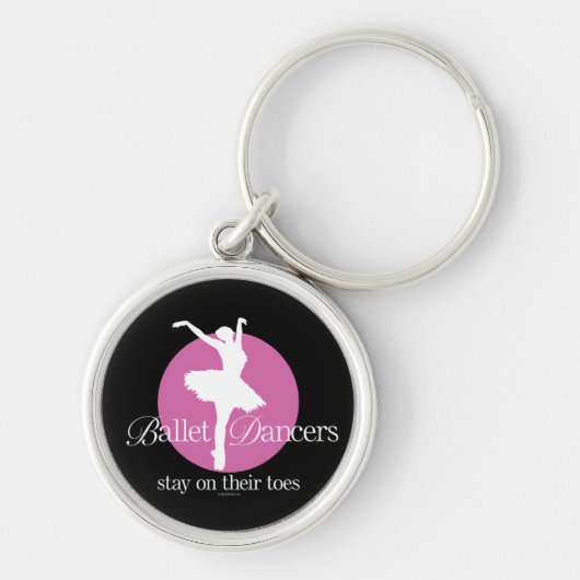 Op hun tenen (ballet) sleutelhanger (Voorkant)