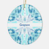 Op Ice Ceramic Ornament (Links)