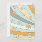 Op In De Zon Regenboog 1e Verjaardag Kaart (Achterkant)