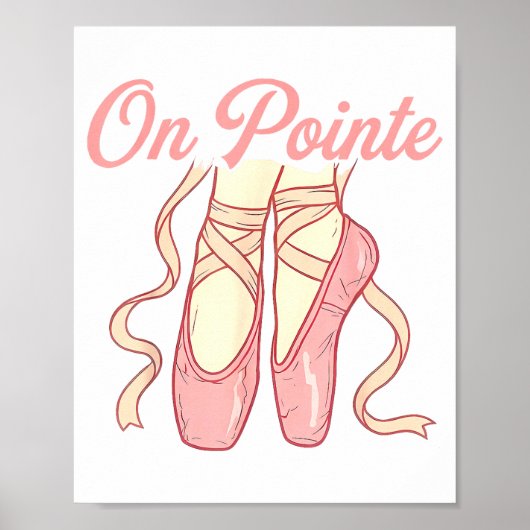 Op Inte Ballet Grappige Ballerina Stunt Dans Poster (Voorkant)