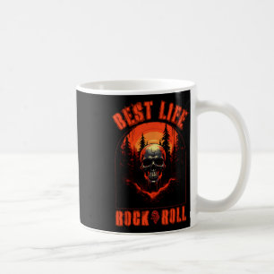 Op jacht ben ik in rock nostalgie en  rock s koffiemok