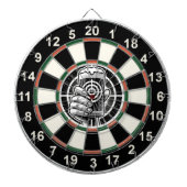 Op jacht geïnspireerde bier Target Art Dartbord (Voorkant)