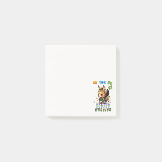Op jacht naar de Paastrijder Post-it® Notes (Voorkant)