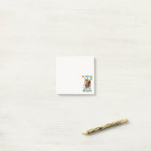 Op jacht naar de Paastrijder Post-it® Notes (Op bureau)