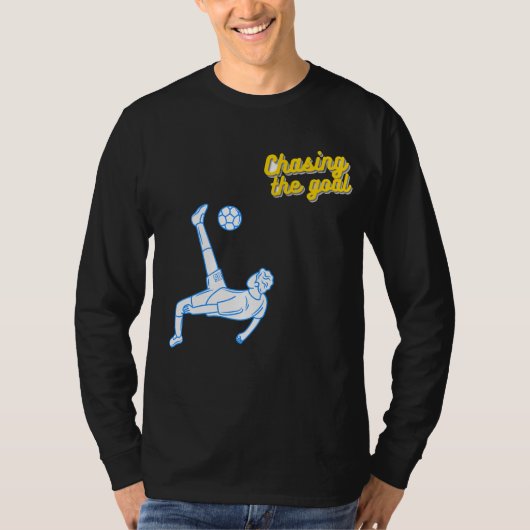 Op jacht naar het doel | Motiverend sportontwerp v T-shirt (Voorkant)