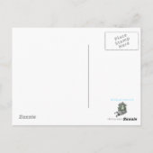 Op je 80ste verjaardag! briefkaart (Achterkant)