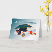 Op je Afstuderen Kaart (Gele Bloem)