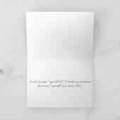 OP JE *BIRTHDAY* BFF IK HOOR VAN JE (ALTIJD) KAART (Binnen)