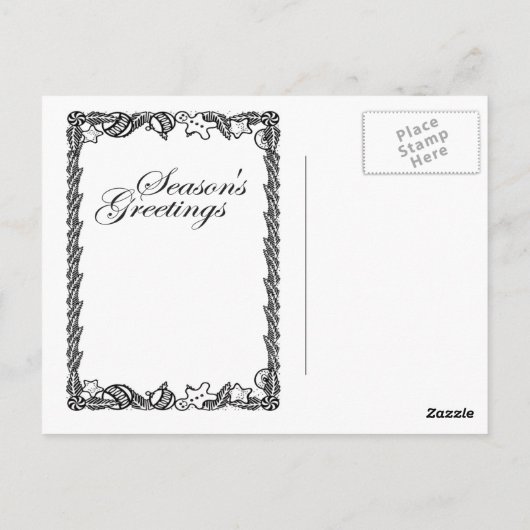 Op je fiets briefkaart (Achterkant)