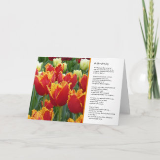 Op je geboortedag is het niet makkelijk te vinden. kaart