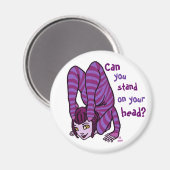 Op je hoofd staan? magneet (Voorkant / Achterkant)