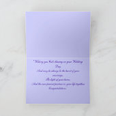 Op je huwelijksdag kaart (Binnen)