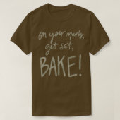 Op je merken krijg Set Bake GBBO T-shirt (Design voorkant)