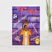 Op je schouders is papa mijn held kaart (Voorkant)