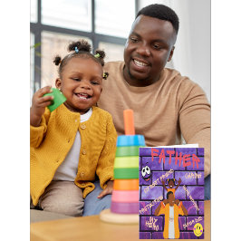 Op je schouders is papa mijn held kaart