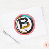 Op je Stickers geplakt (Envelop)