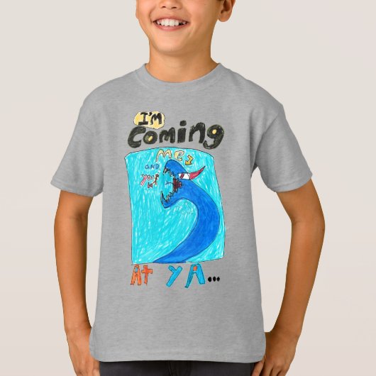 Op je T-shirt (Voorkant)